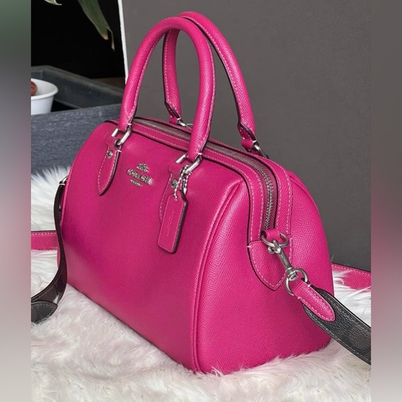 CH322 - Coach Rowan Satchel with Signature Canvas Detail - Picture 2 of 14